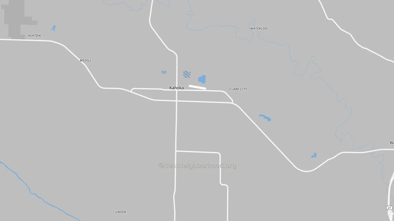 Transit Grade map of 63445, MO
