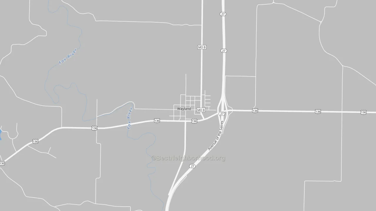 Transit Grade map of 63472, MO