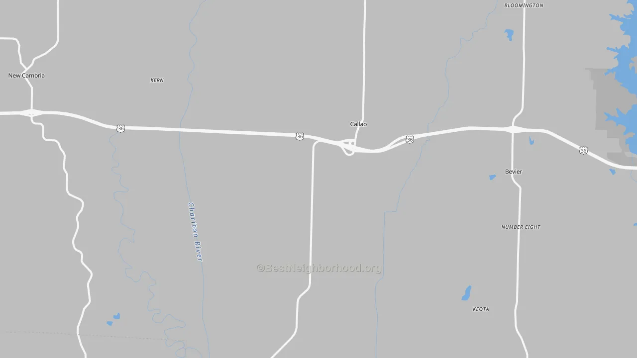 Transit Grade map of 63534, MO