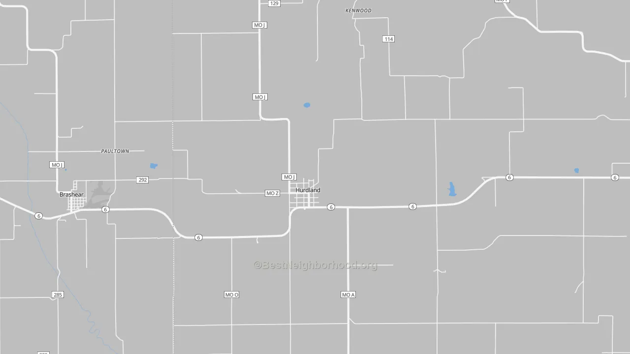 Transit Grade map of 63547, MO