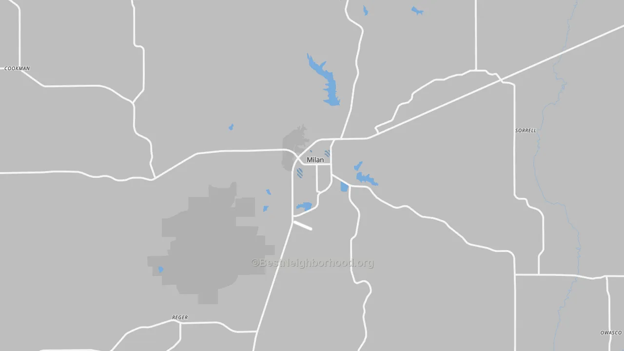 Transit Grade map of 63556, MO