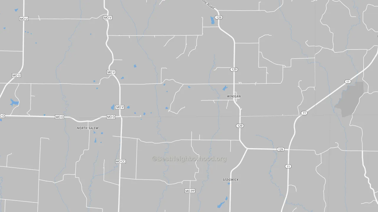 Transit Grade map of 63566, MO