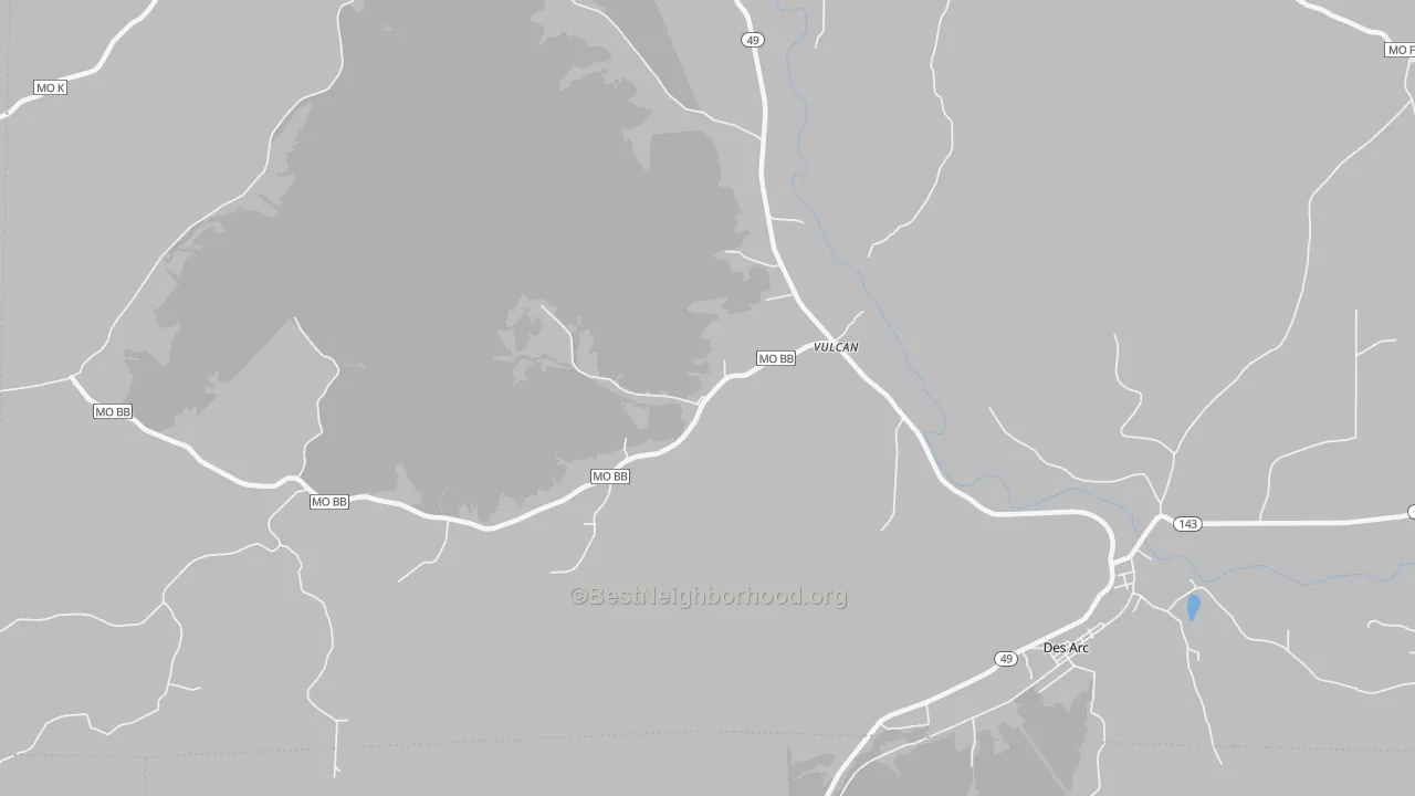 Transit Grade map of 63675, MO