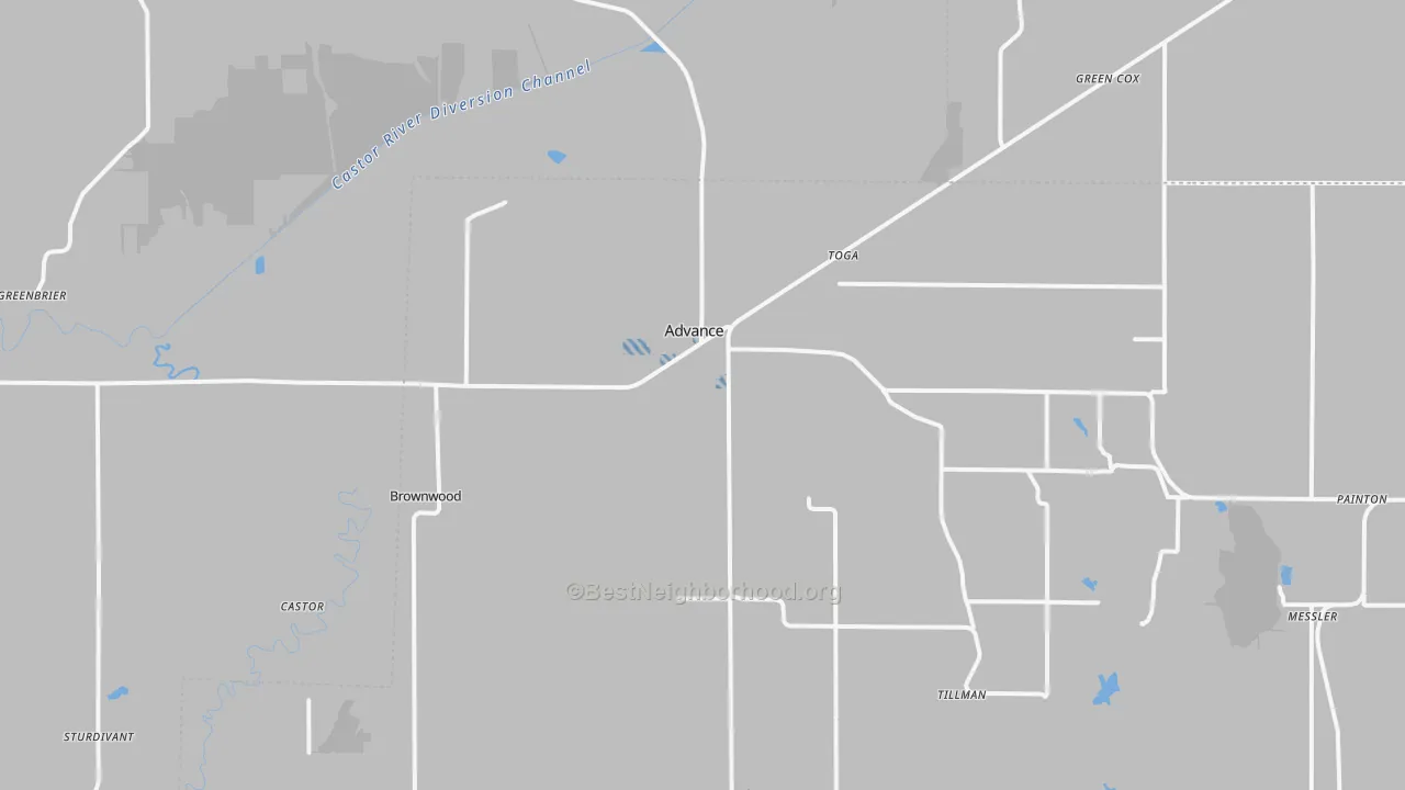 Transit Grade map of 63730, MO