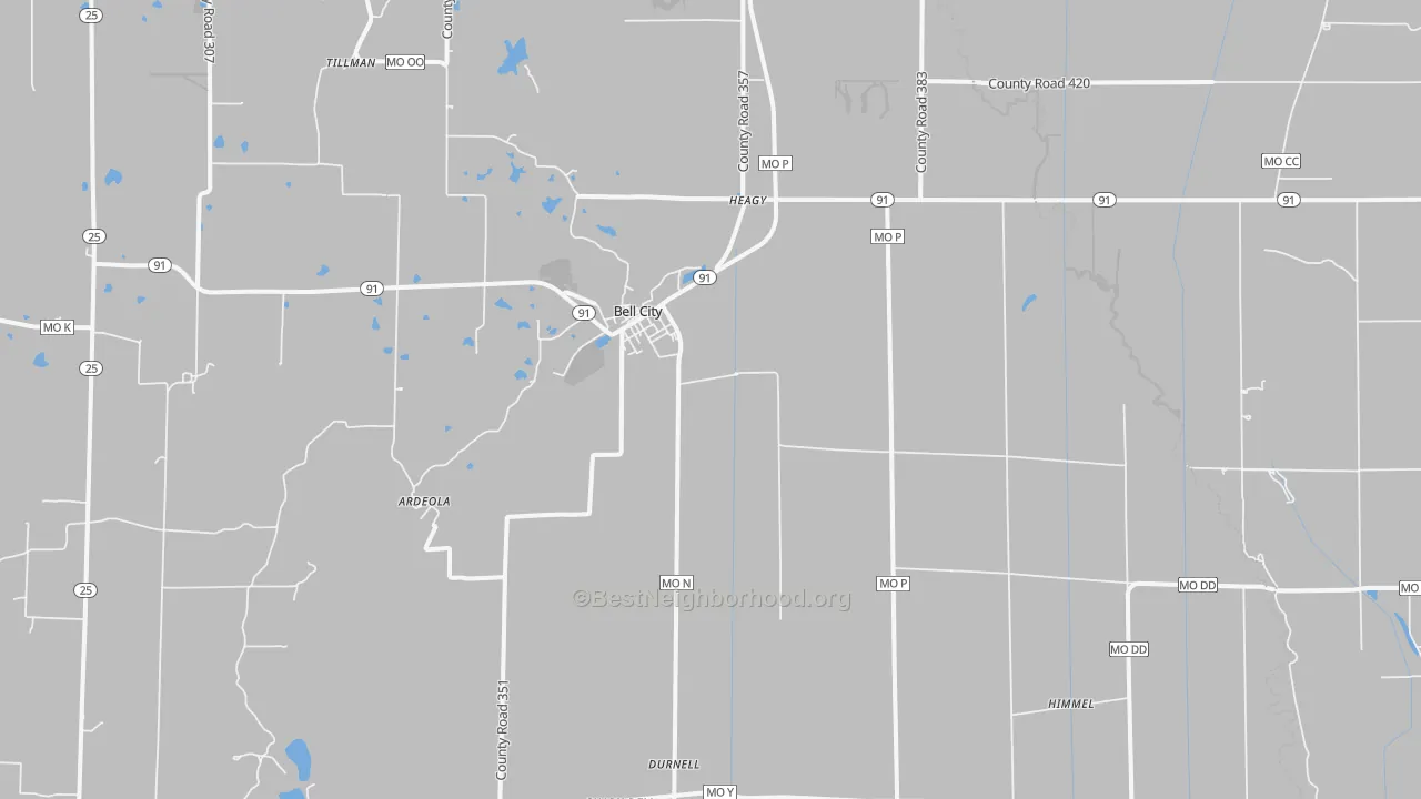 Transit Grade map of 63735, MO