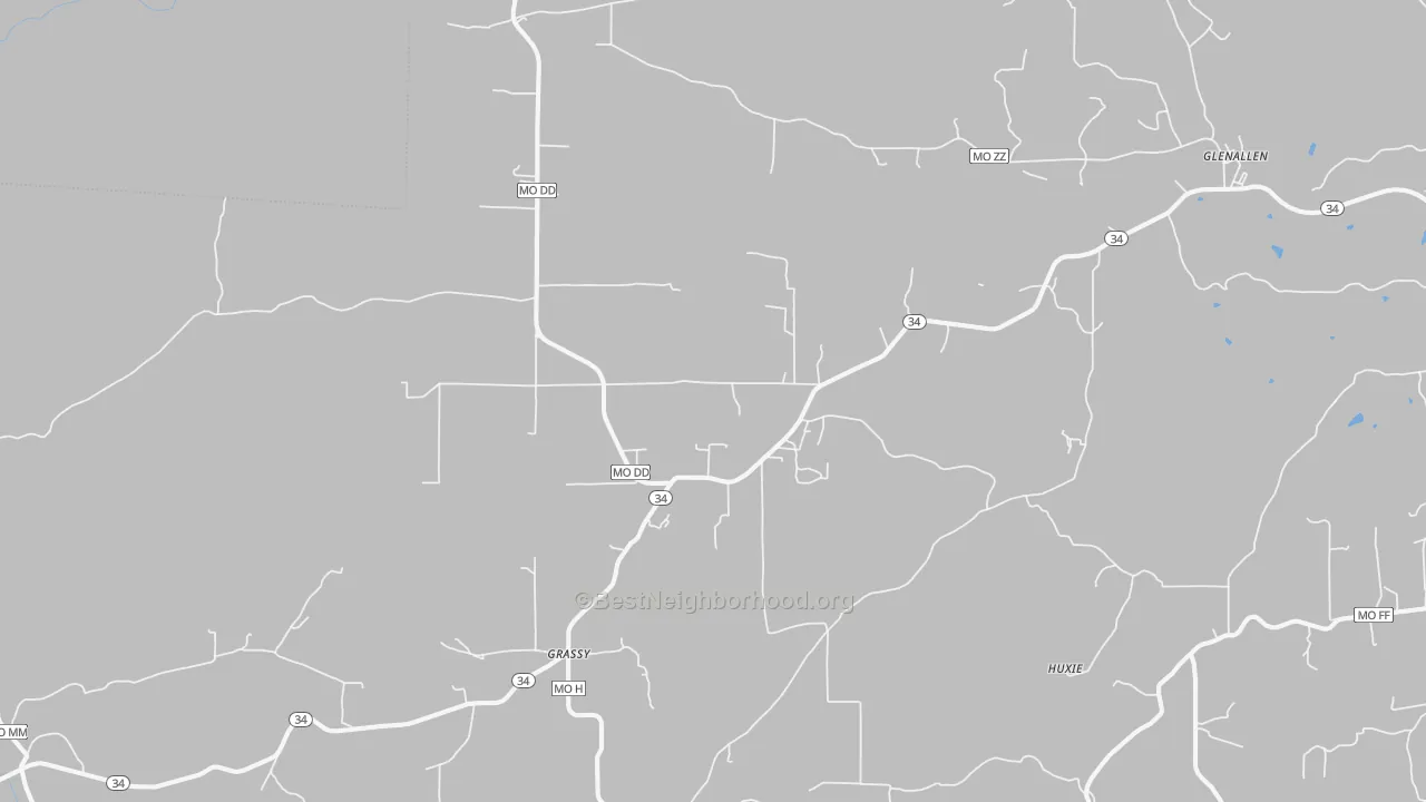 Transit Grade map of 63751, MO
