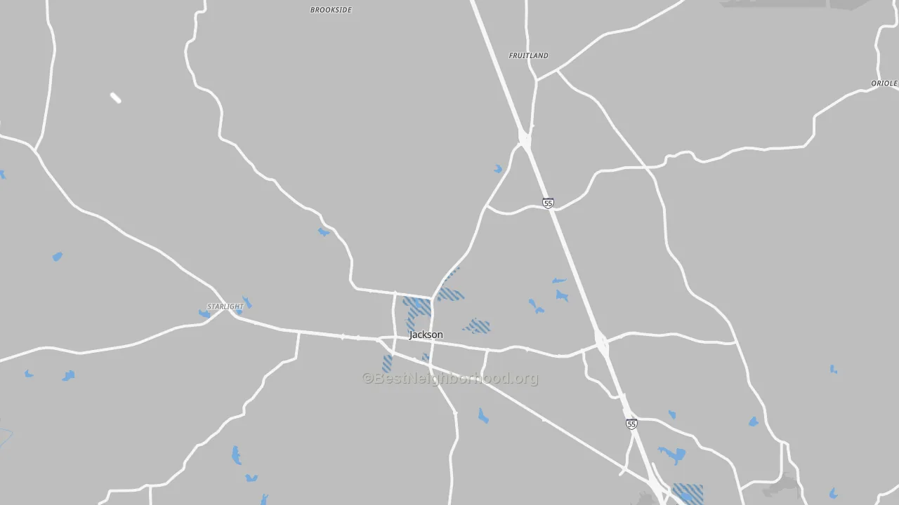 Transit Grade map of 63755, MO