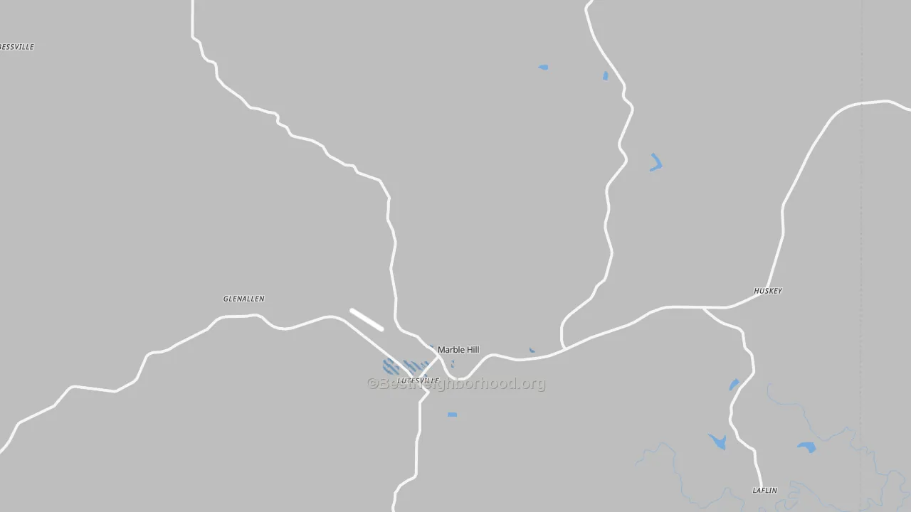Transit Grade map of 63764, MO