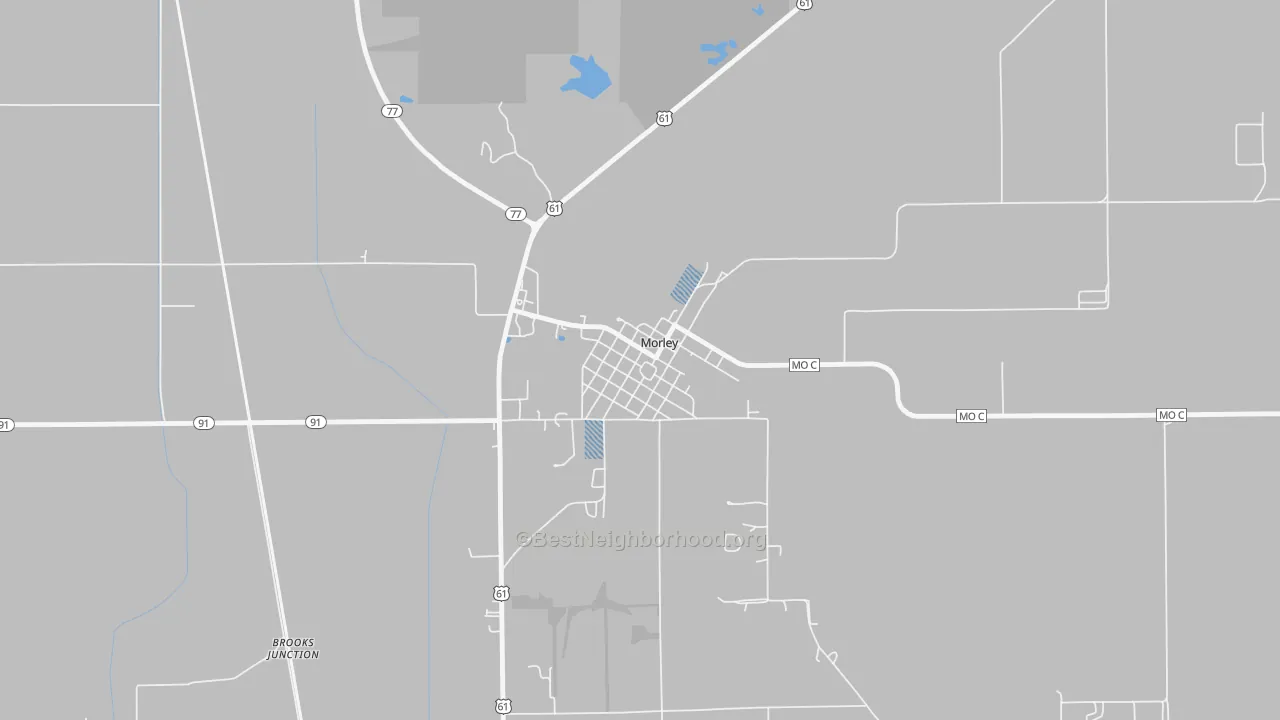 Transit Grade map of 63767, MO