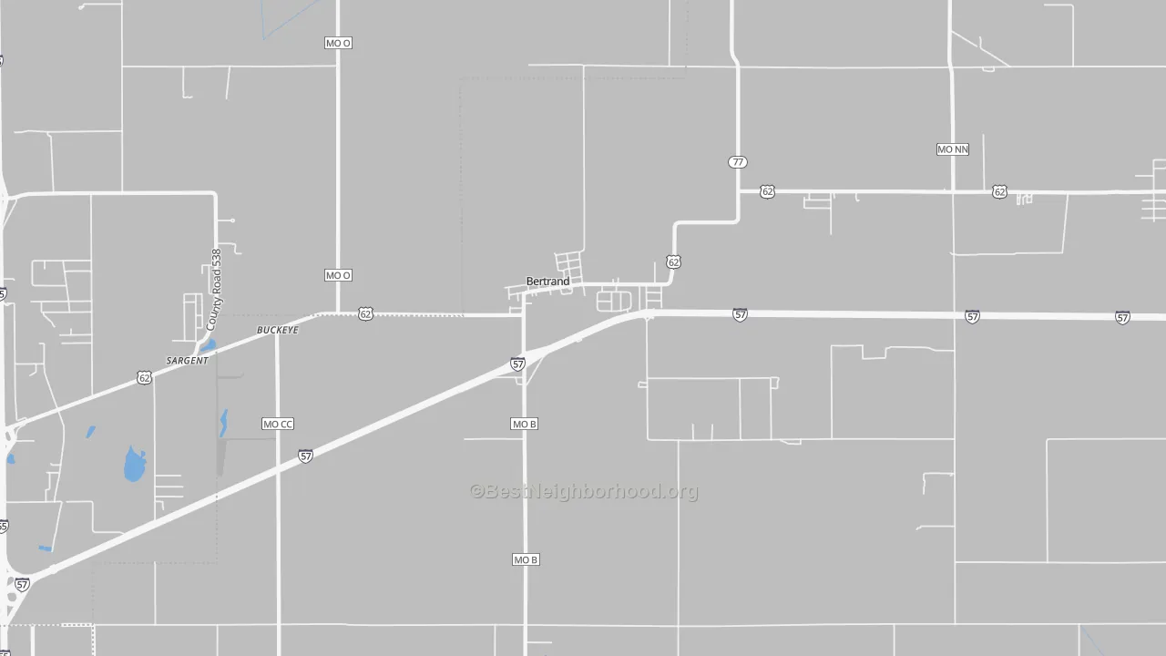 Transit Grade map of 63823, MO