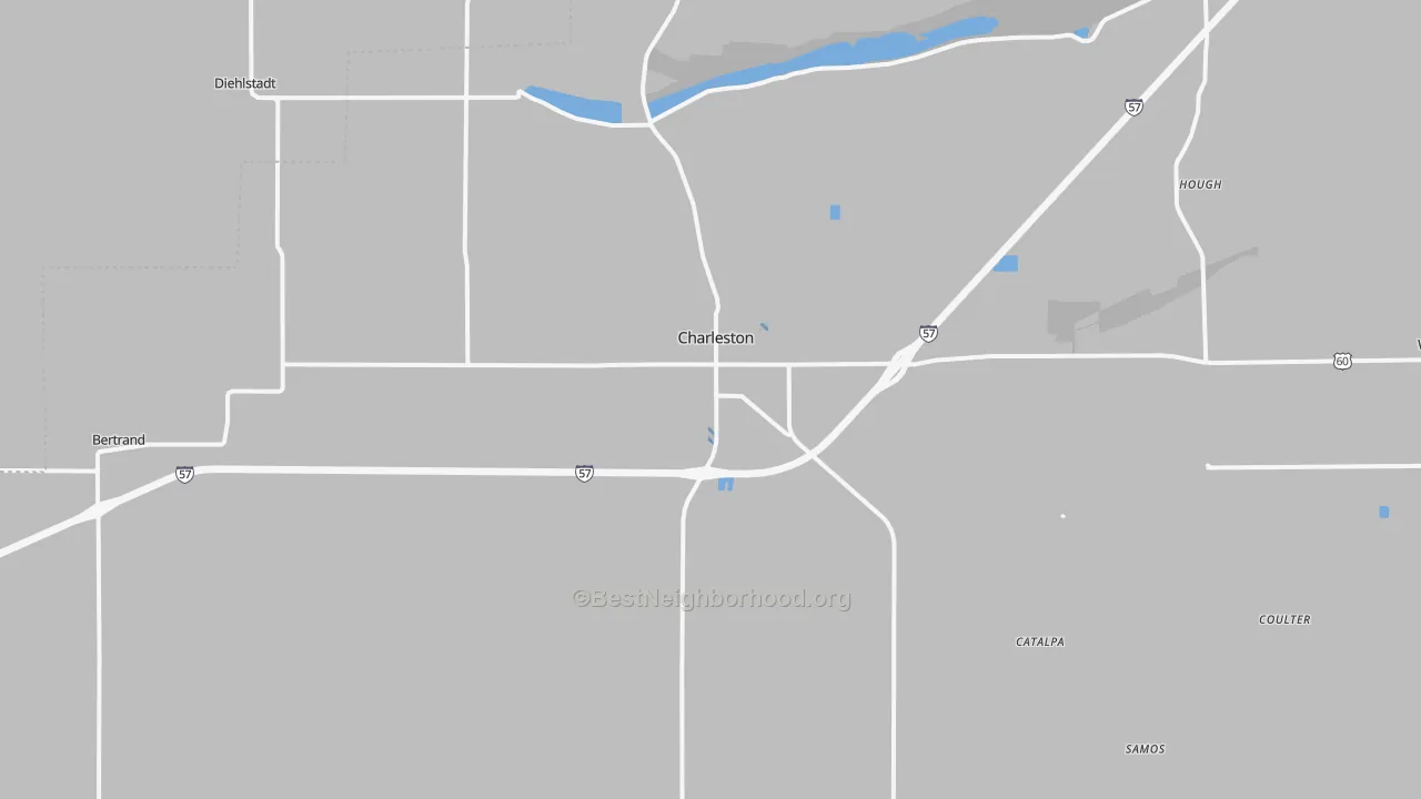 Transit Grade map of 63834, MO
