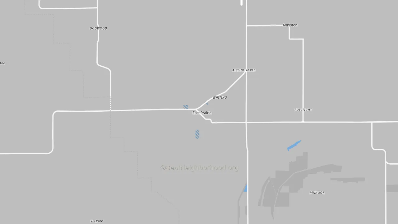 Transit Grade map of 63845, MO