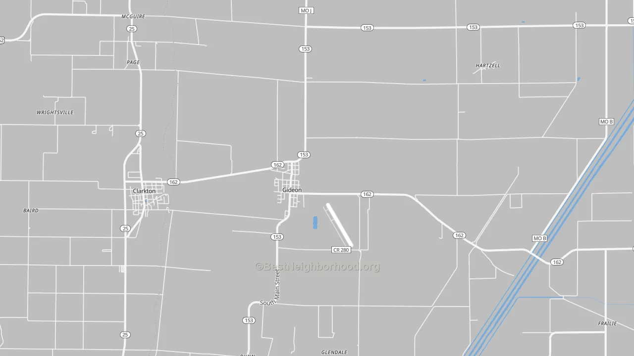Transit Grade map of 63848, MO