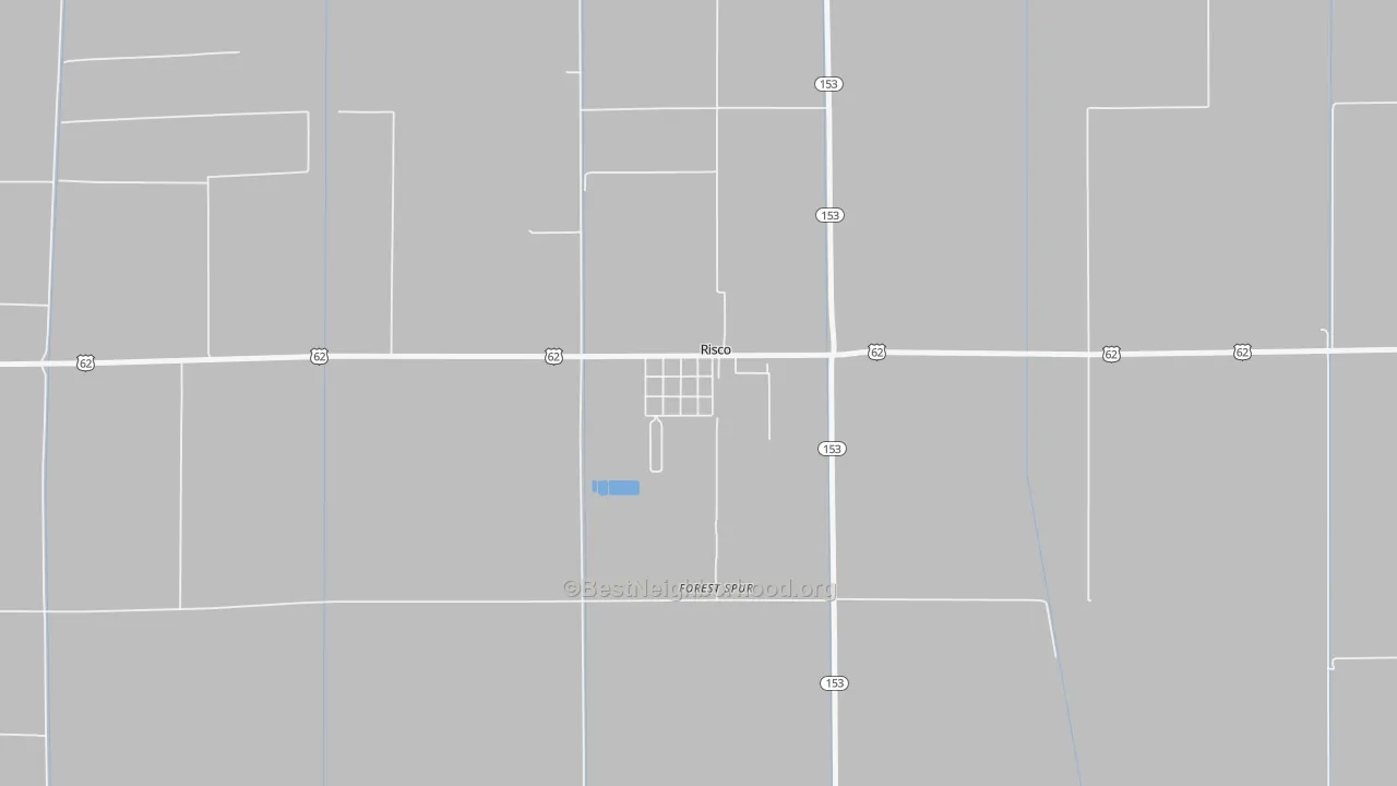 Transit Grade map of 63874, MO
