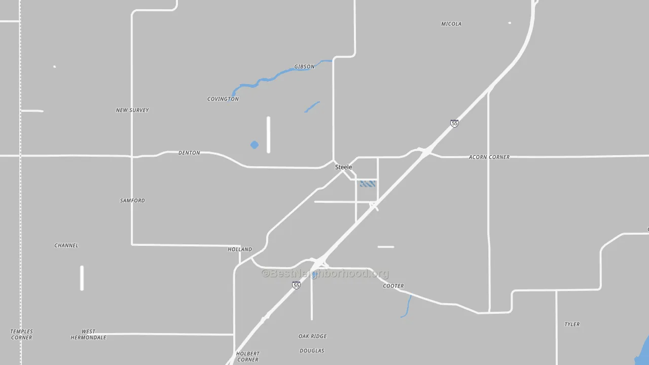 Transit Grade map of 63877, MO