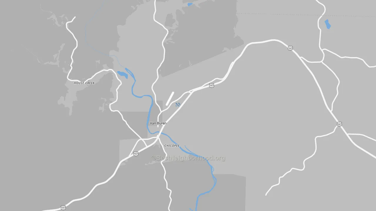 Transit Grade map of 63965, MO