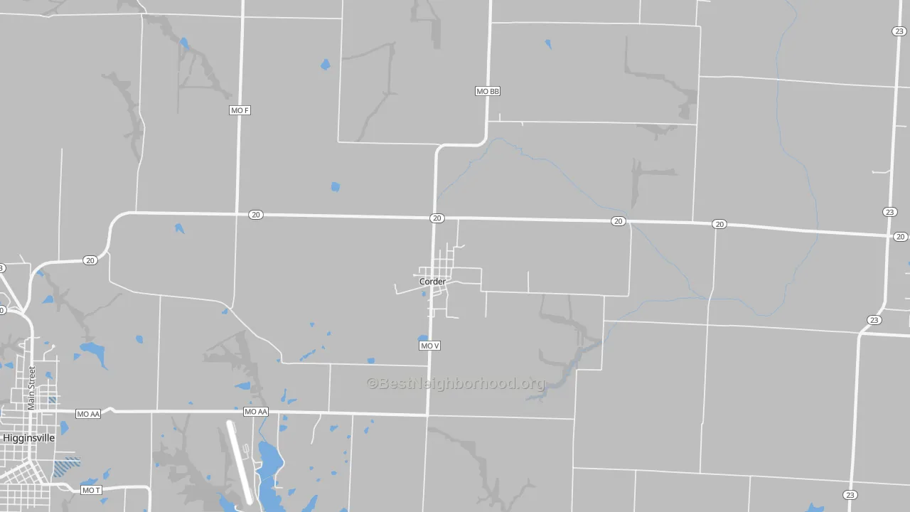 Transit Grade map of 64021, MO