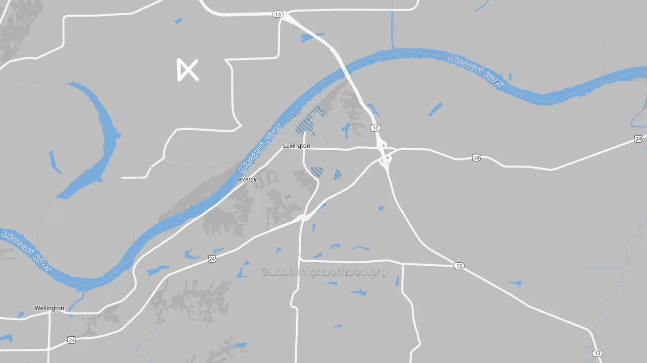 Transit Grade map of 64067, MO