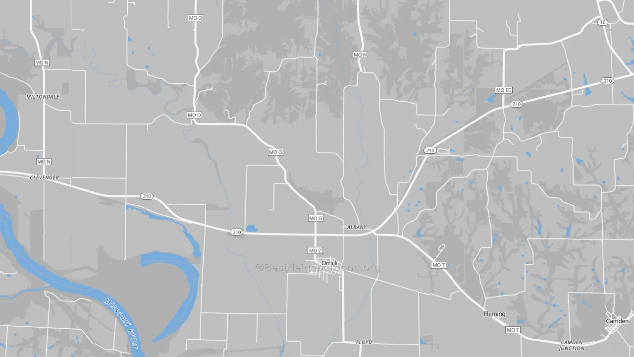 Transit Grade map of 64077, MO
