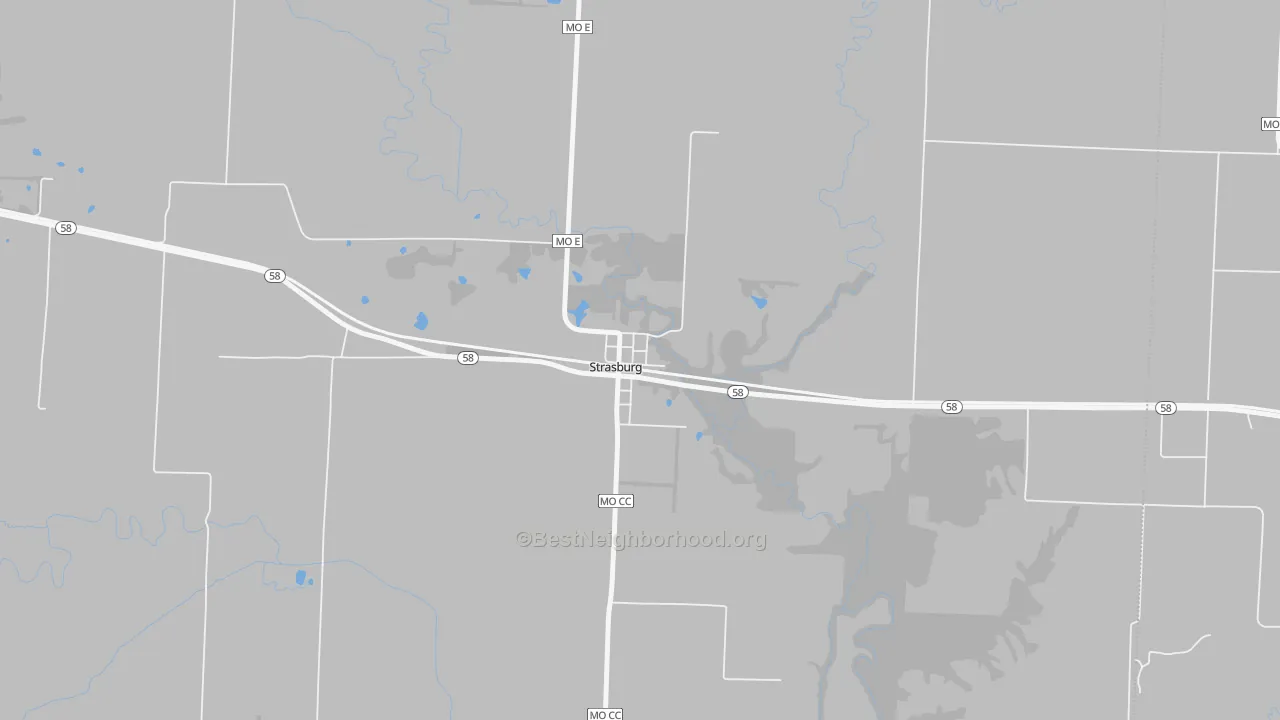 Transit Grade map of 64090, MO