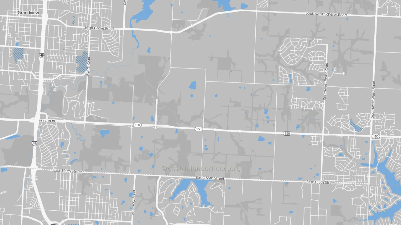 Transit Grade map of 64149, MO
