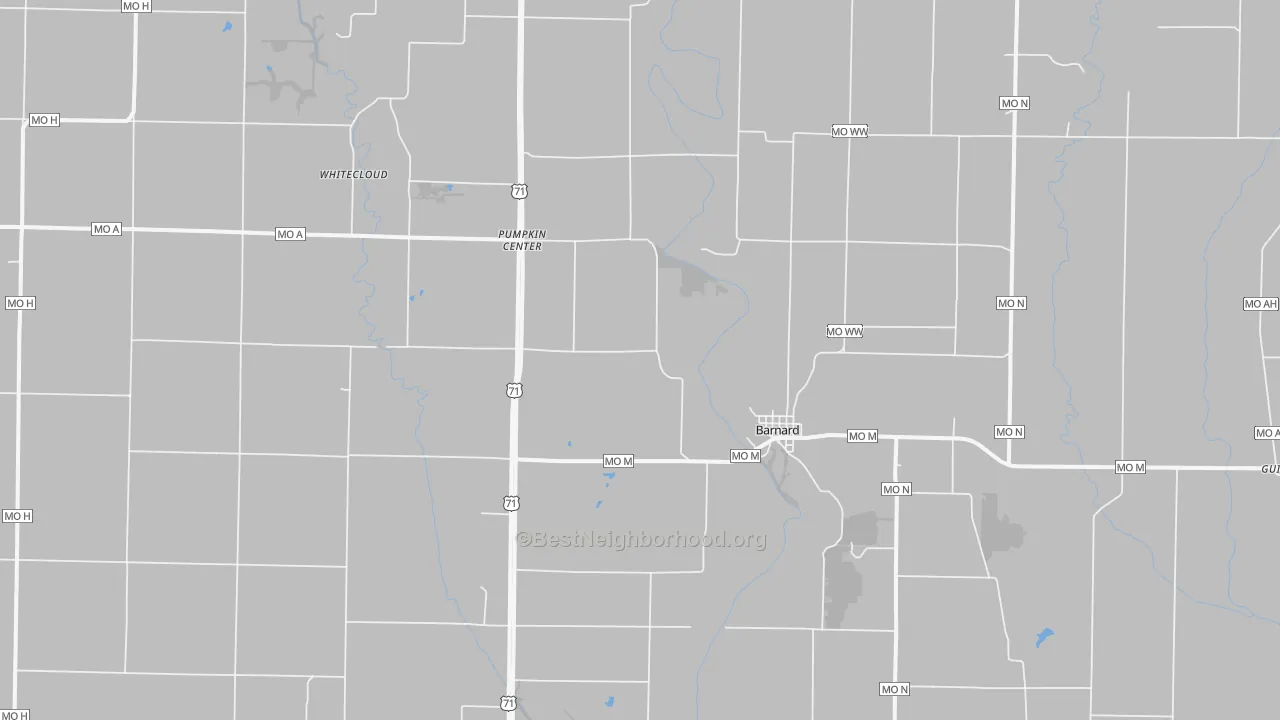 Transit Grade map of 64423, MO