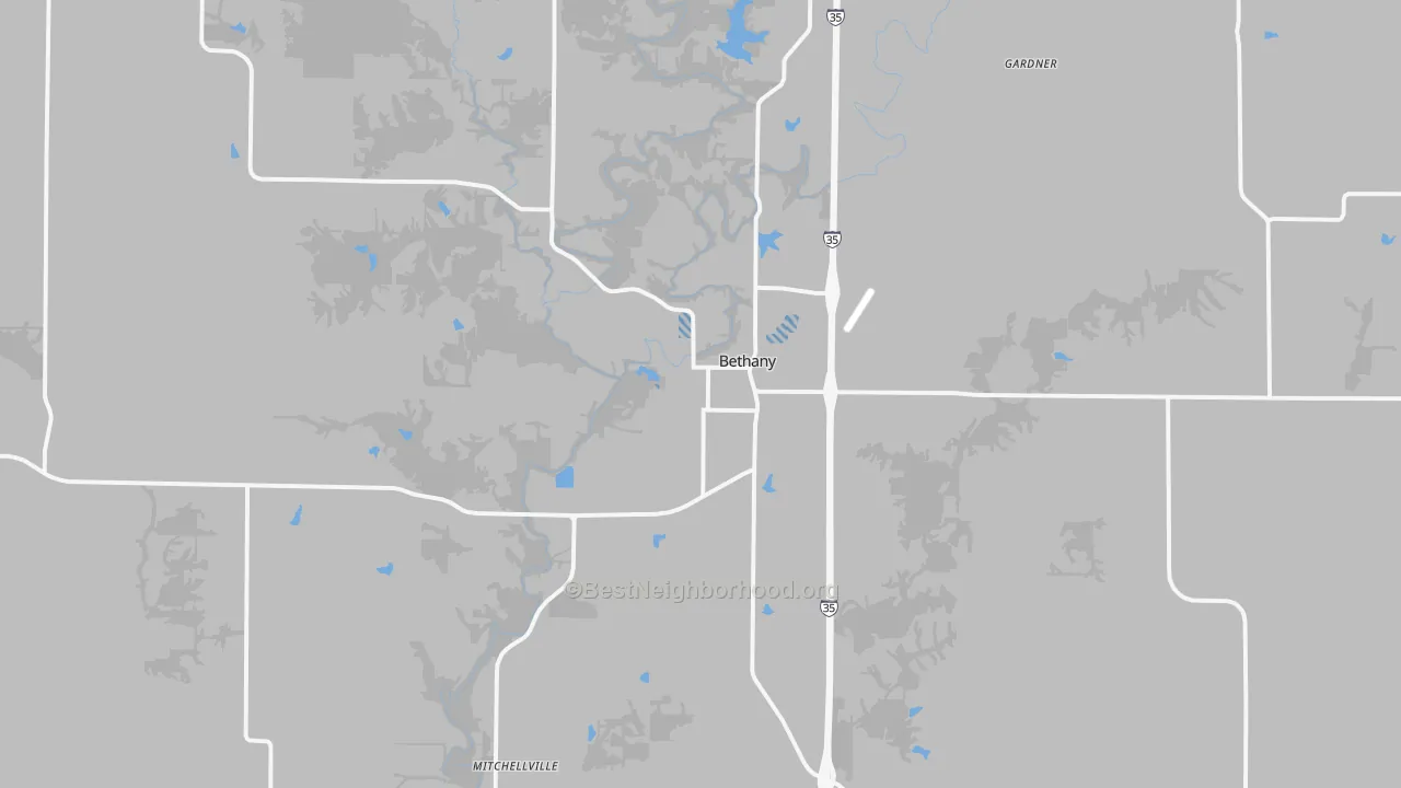 Transit Grade map of 64424, MO