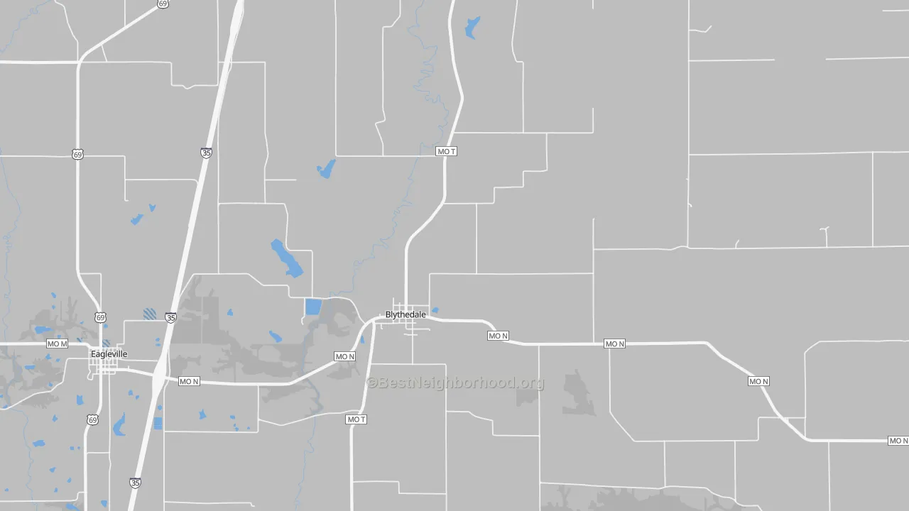 Transit Grade map of 64426, MO