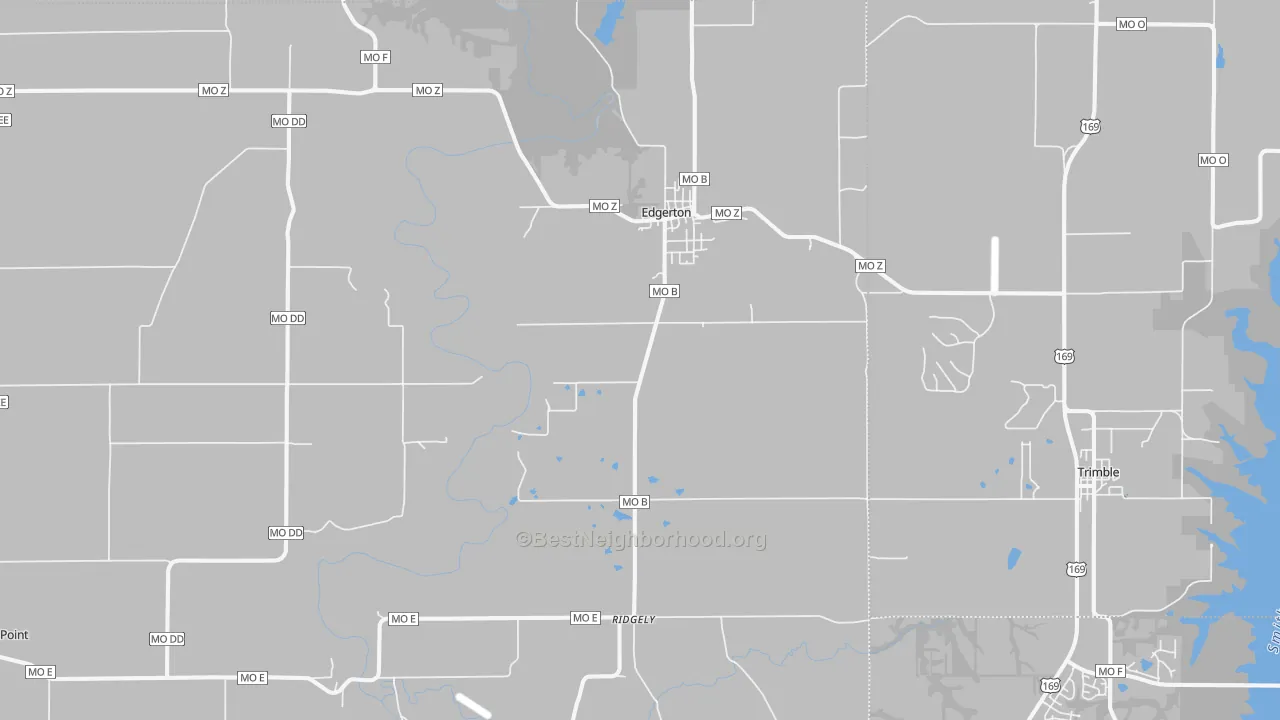 Transit Grade map of 64444, MO