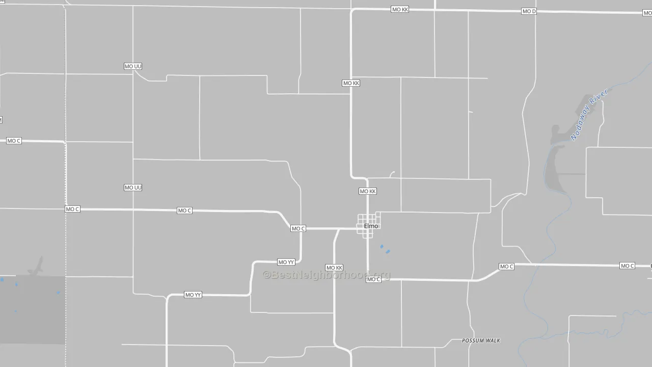 Transit Grade map of 64445, MO
