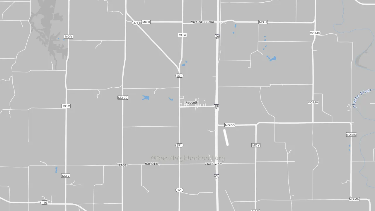 Transit Grade map of 64448, MO