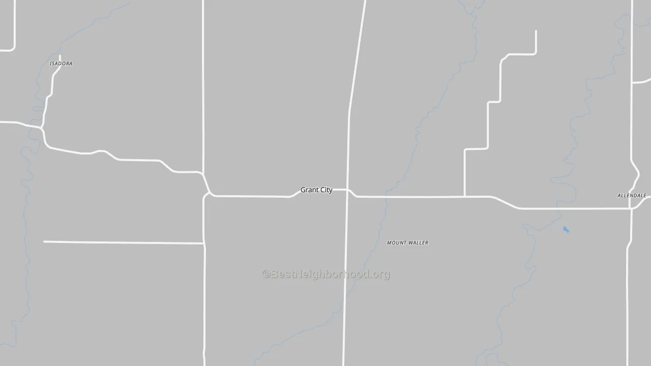 Transit Grade map of 64456, MO