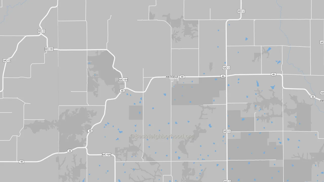 Transit Grade map of 64458, MO