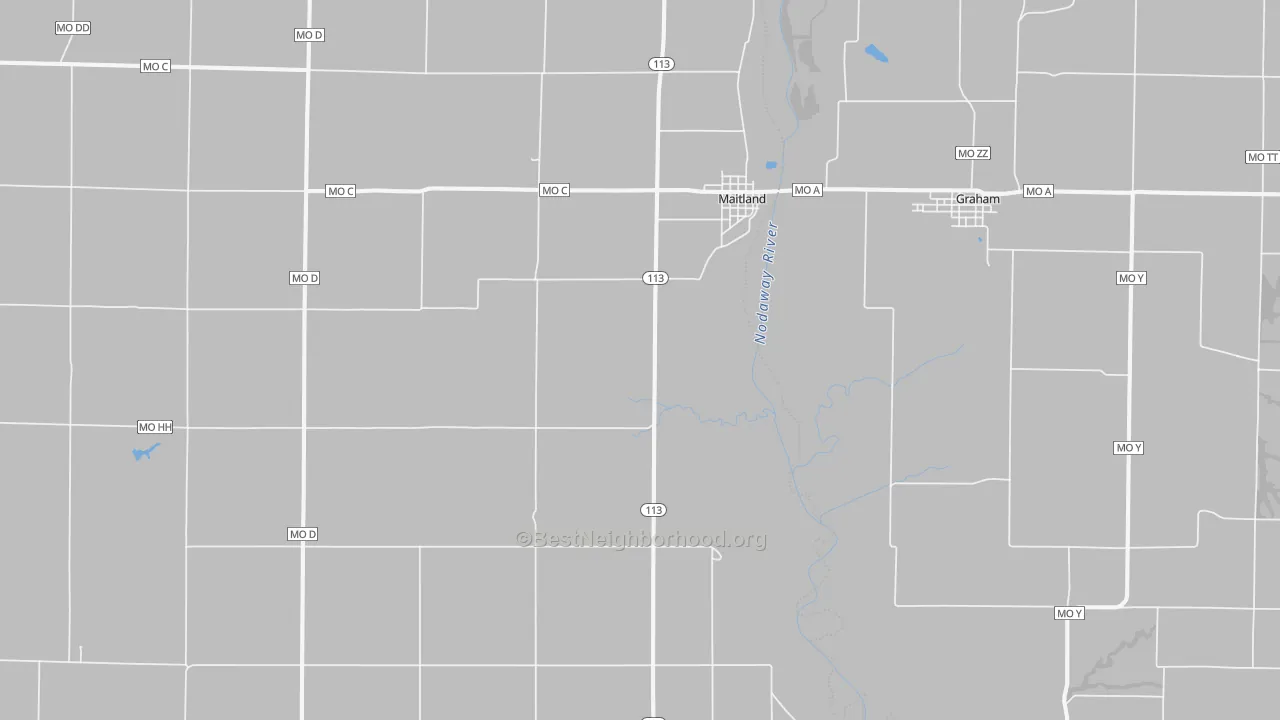 Transit Grade map of 64466, MO