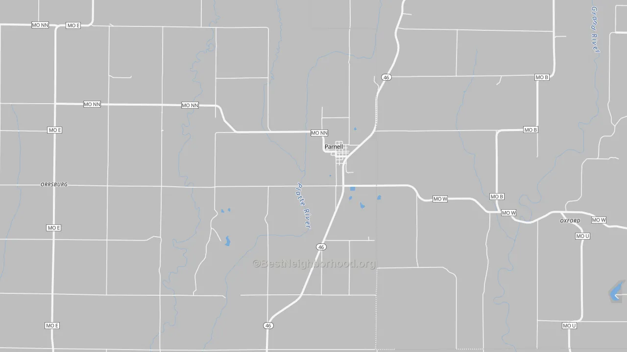 Transit Grade map of 64475, MO