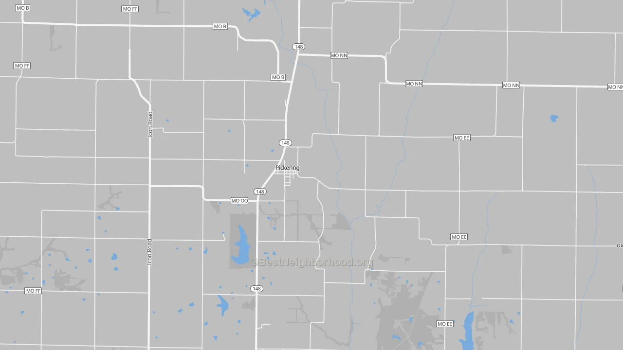 Transit Grade map of 64476, MO