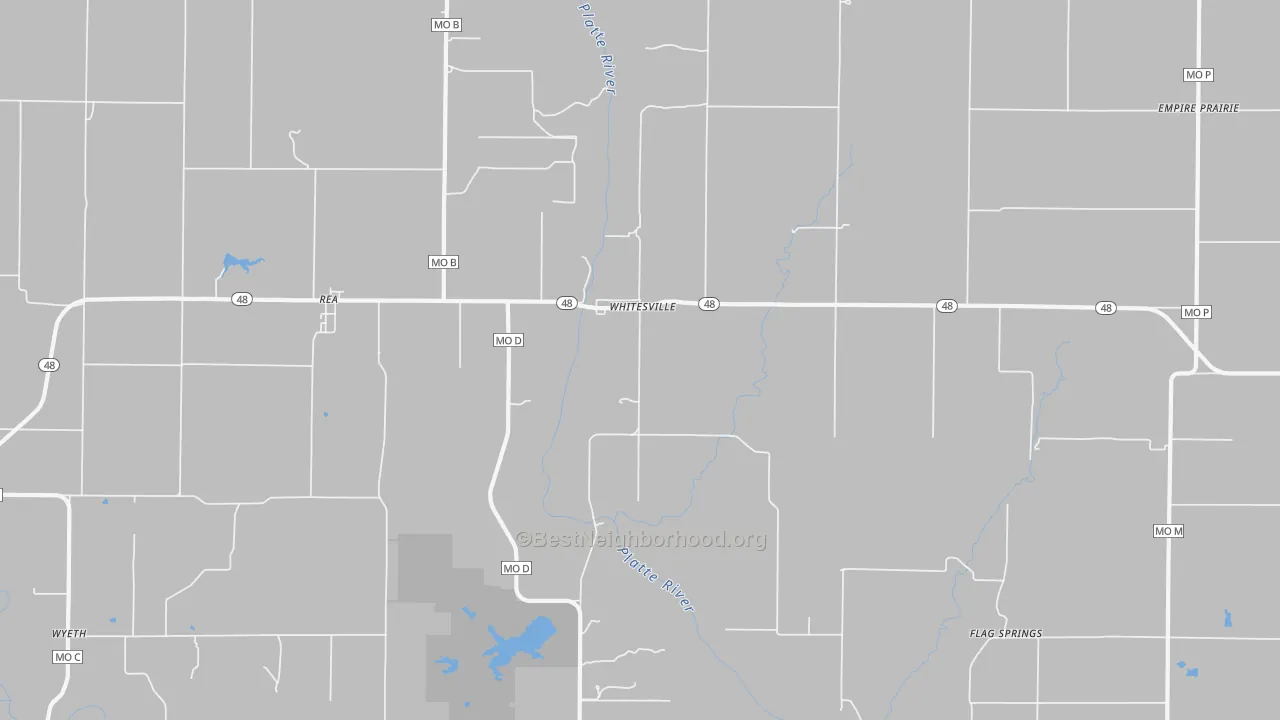 Transit Grade map of 64480, MO