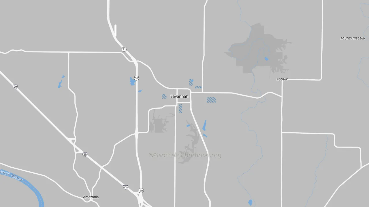 Transit Grade map of 64485, MO