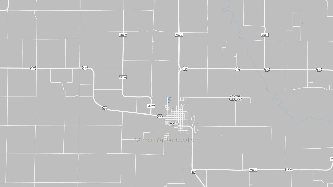 Transit Grade map of 64489, MO