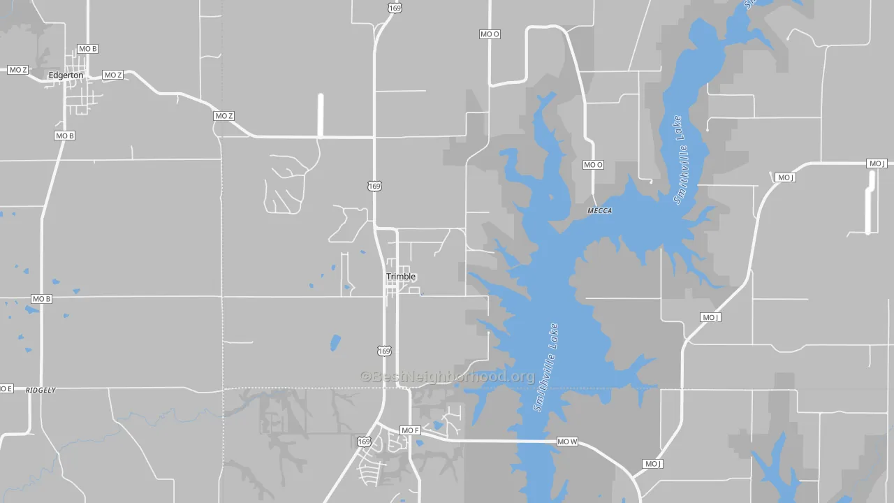 Transit Grade map of 64492, MO