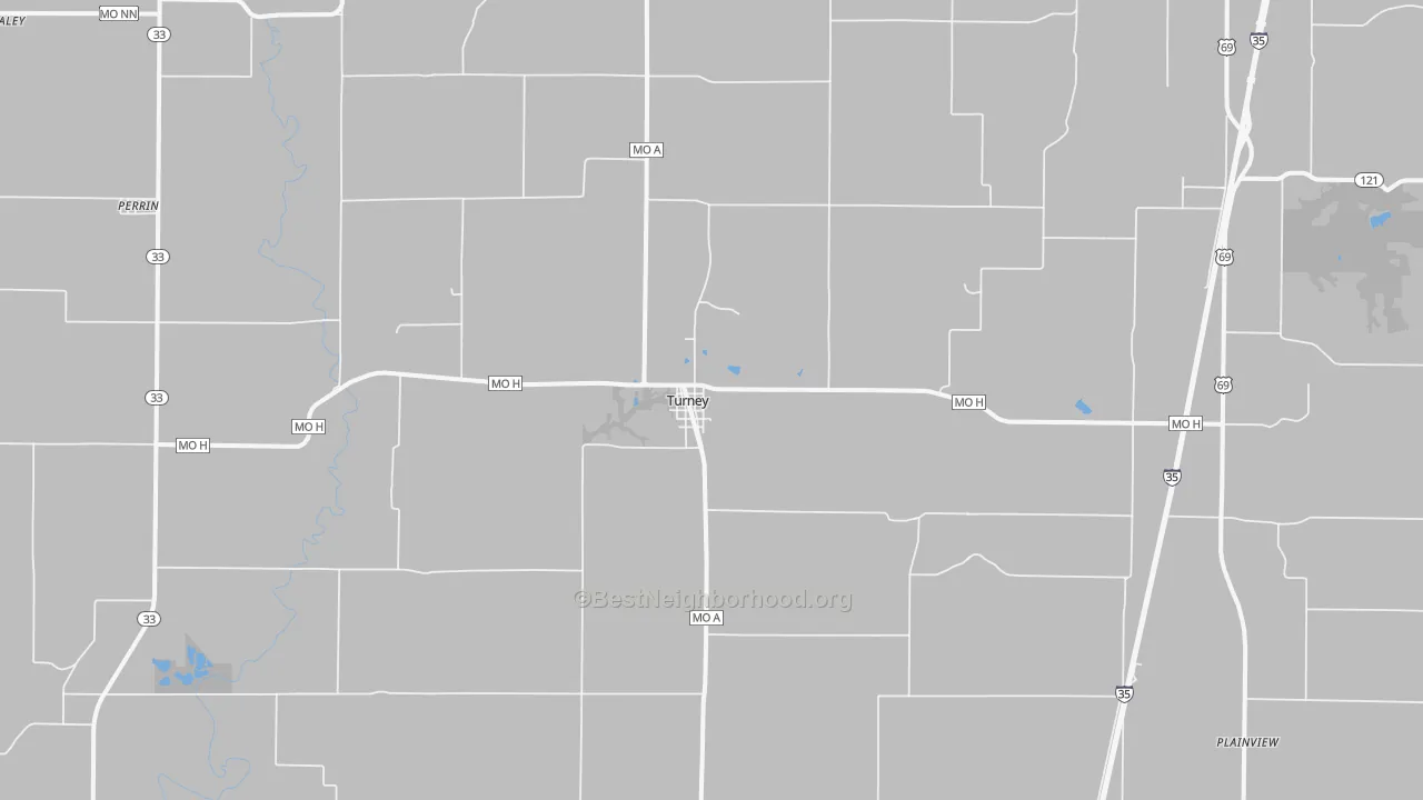 Transit Grade map of 64493, MO