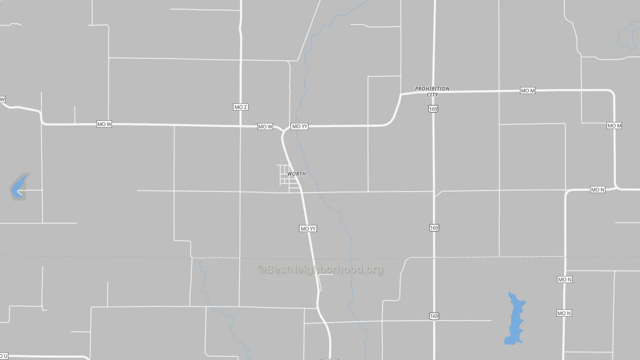 Transit Grade map of 64499, MO