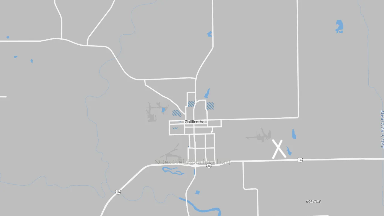 Transit Grade map of 64601, MO