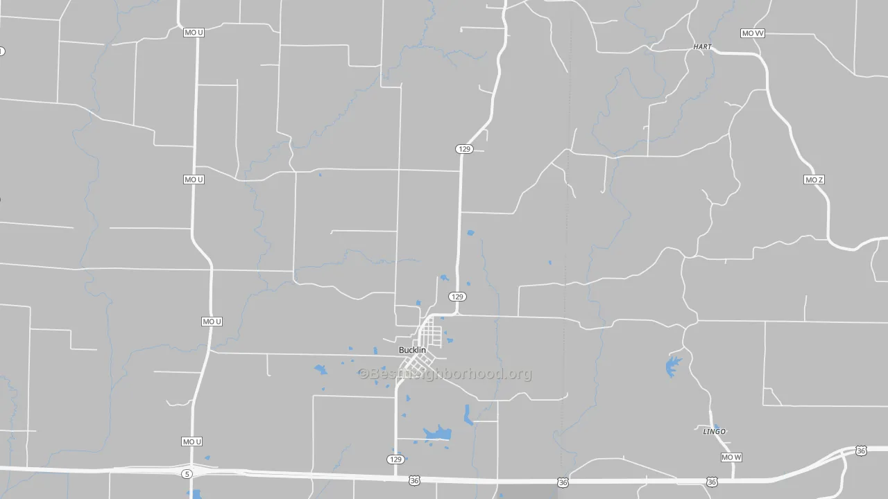 Transit Grade map of 64631, MO