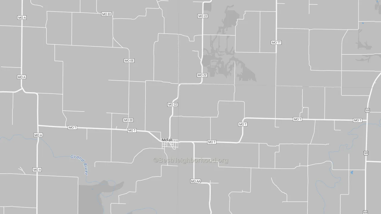 Transit Grade map of 64657, MO
