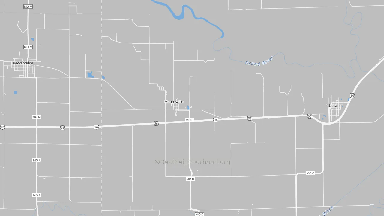 Transit Grade map of 64664, MO