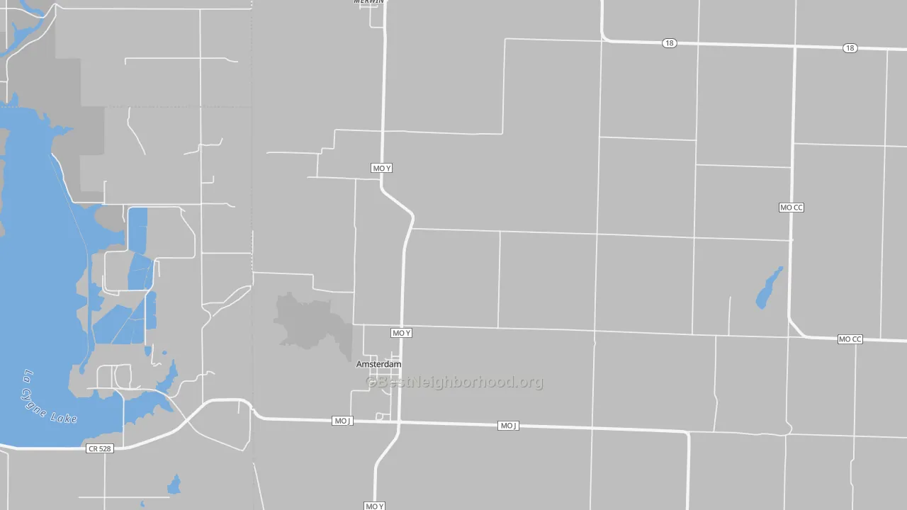 Transit Grade map of 64723, MO