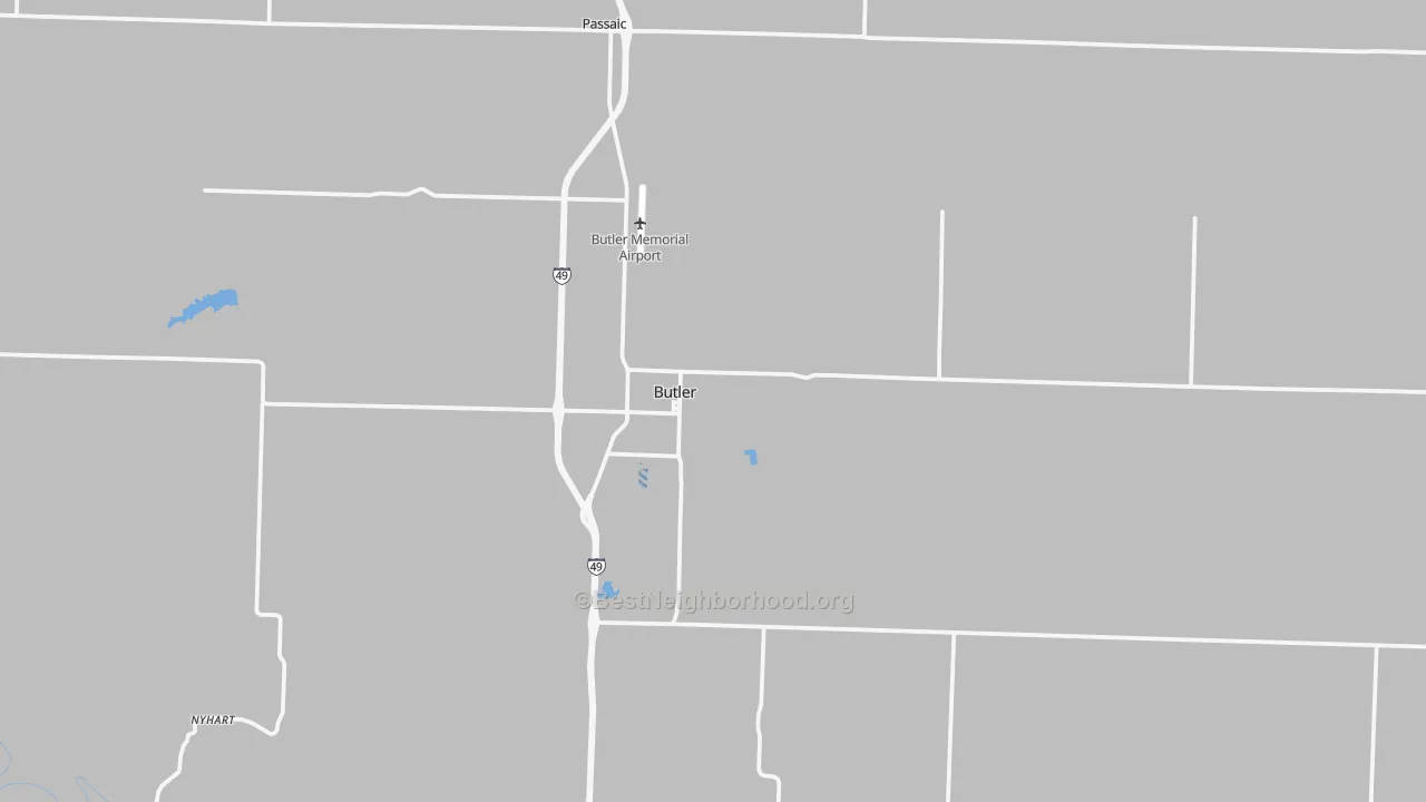 Transit Grade map of 64730, MO