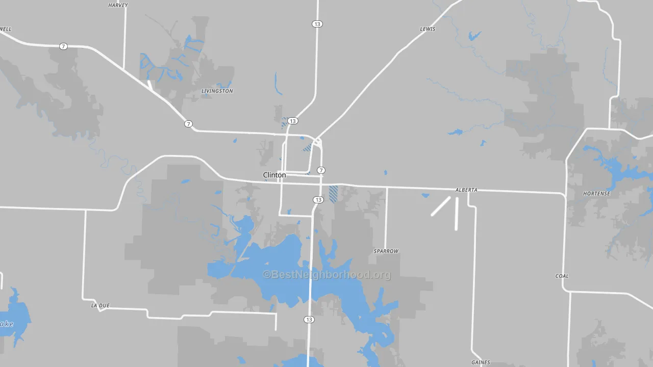 Transit Grade map of 64735, MO