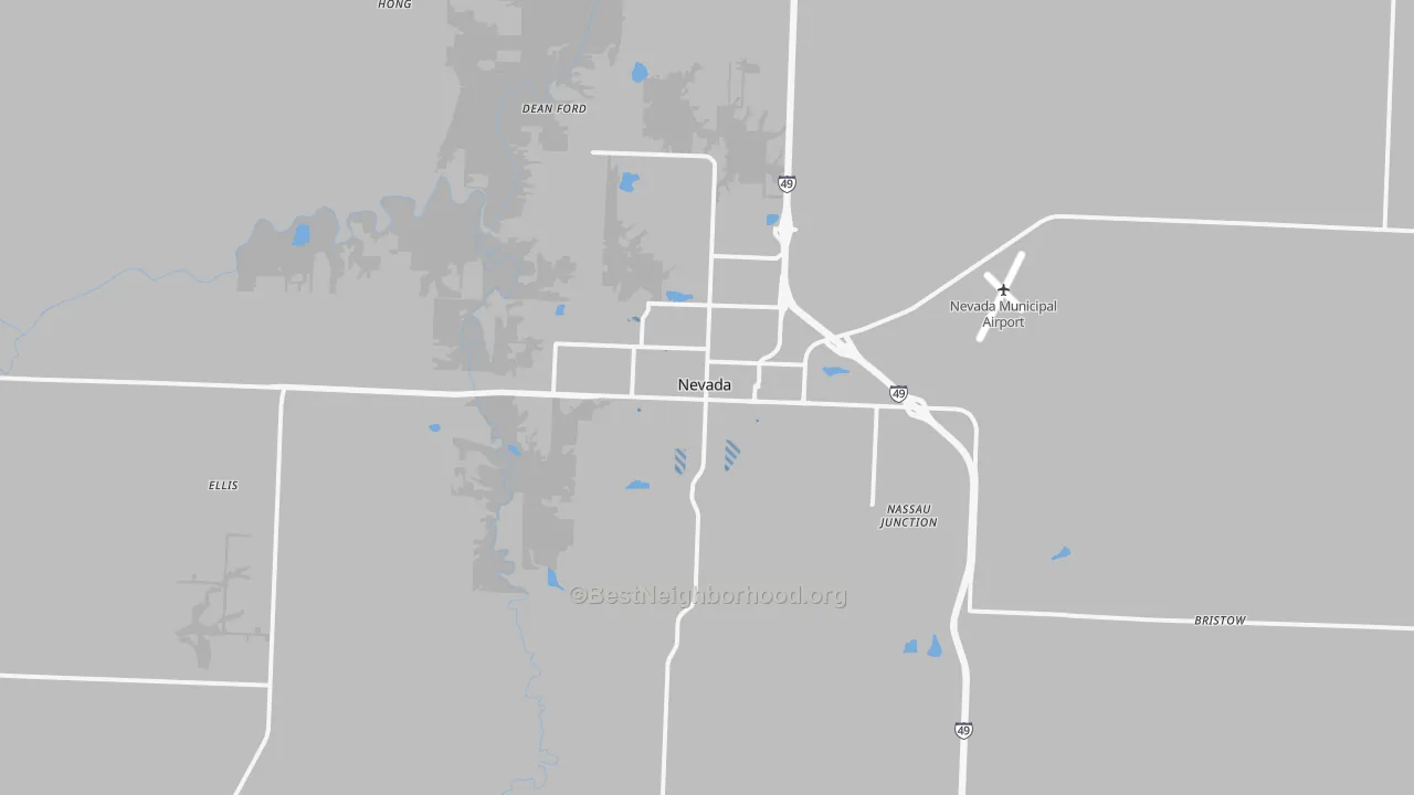 Transit Grade map of 64772, MO